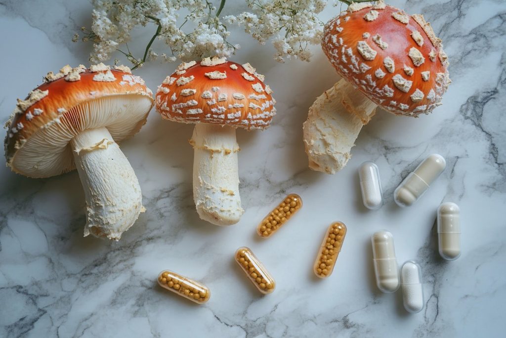 Very high quality mushroom supplements